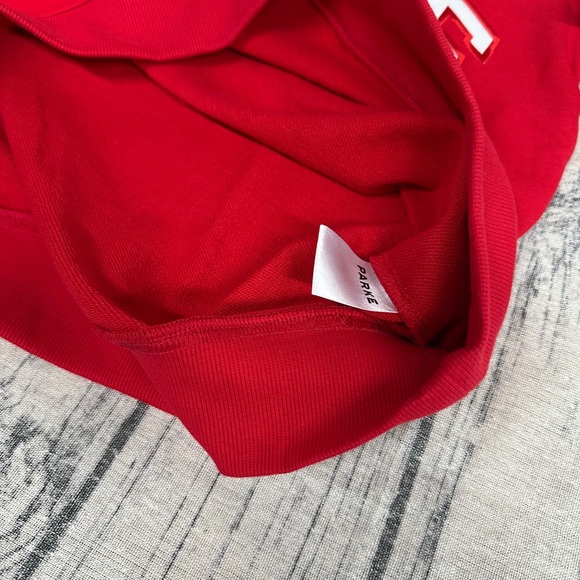 Parke Women's Bold Red Sweatshirt - Picture 5 of 6